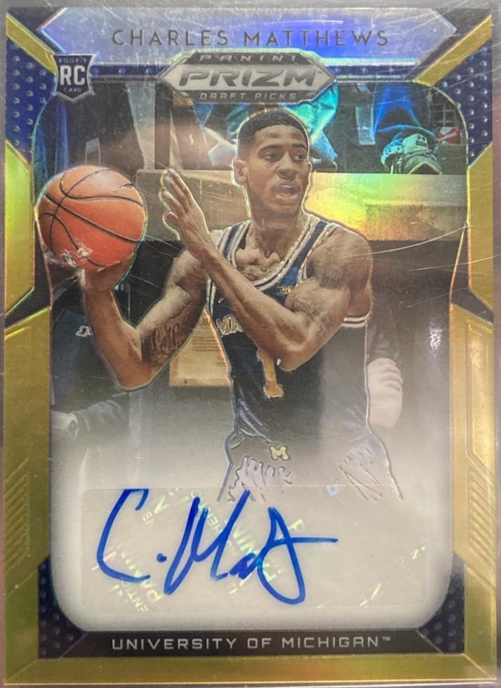 Charles Matthews [Gold Prizm] #103