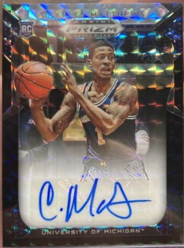 Charles Matthews [Red & Black Snake Skin Prizm] #103