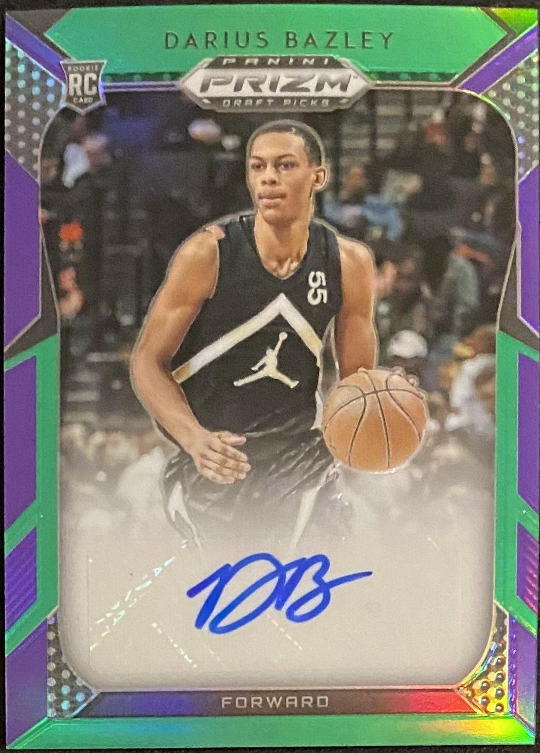 Darius Bazley [Purple, Green Prizm] #23