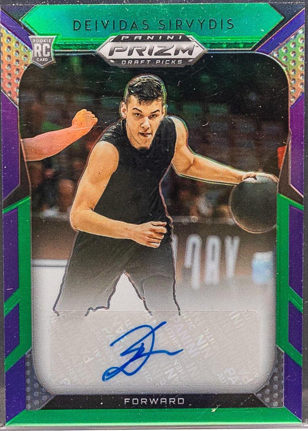 Deividas Sirvydis [Purple, Green Prizm] #37