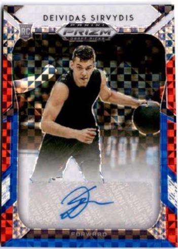 Deividas Sirvydis [Red, White, Blue Prizm] #37