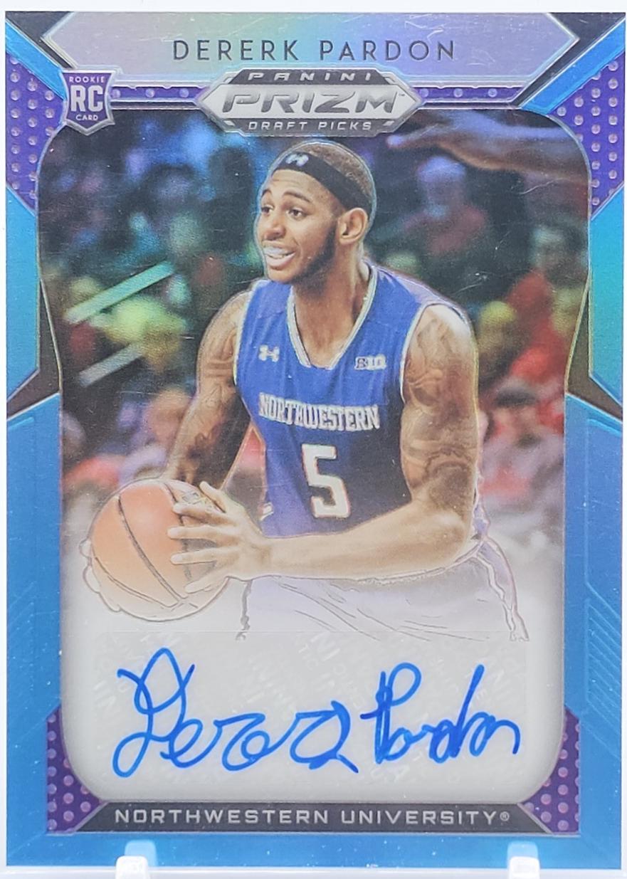 Dererk Pardon [Carolina Blue Prizm] #124