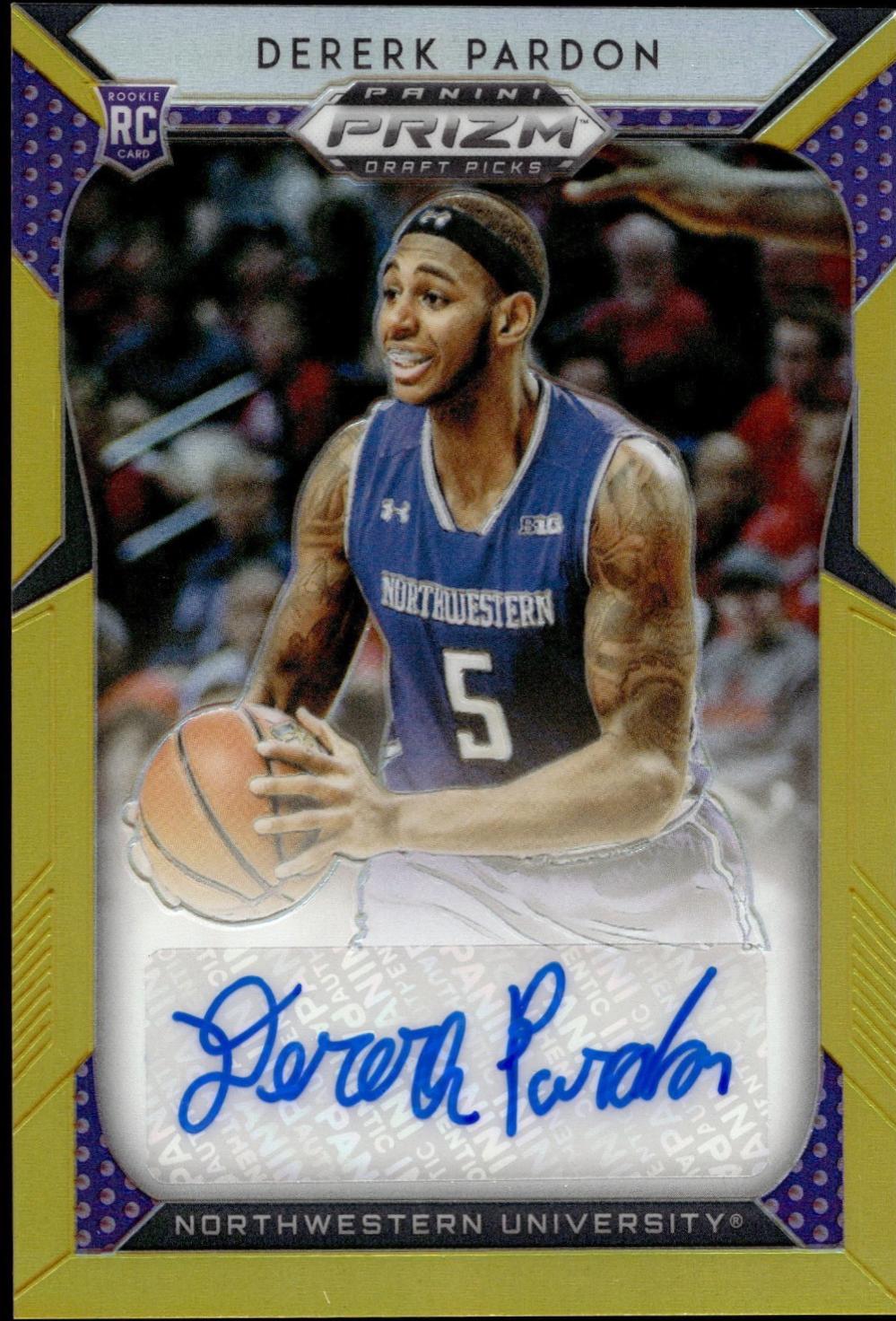 Dererk Pardon [Gold Prizm] #124