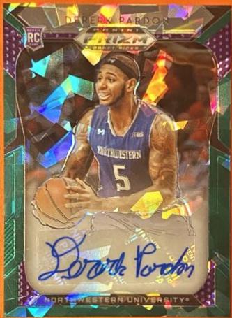 Dererk Pardon [Green Ice Prizm] #124