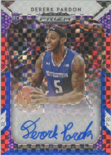 Dererk Pardon [Red, White, Blue Prizm] #124