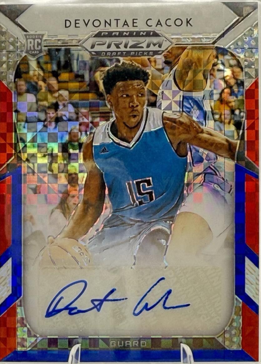 Devontae Cacok [Red, White, Blue Prizm] #121