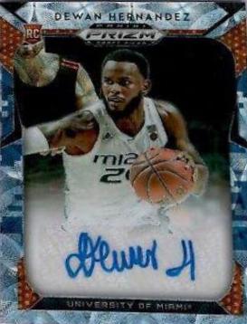 Dewan Hernandez [Camo Prizm] #59