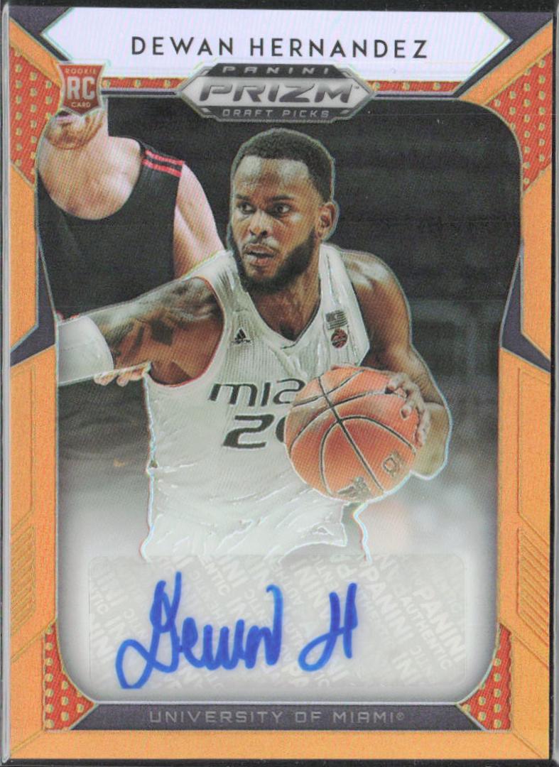 Dewan Hernandez [Neon Orange Prizm] #59