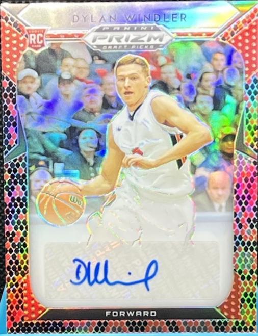Dylan Windler [Red & Black Snake Skin Prizm] #26
