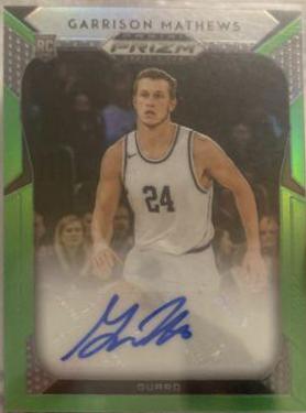 Garrison Mathews [Neon Green Prizm] #108