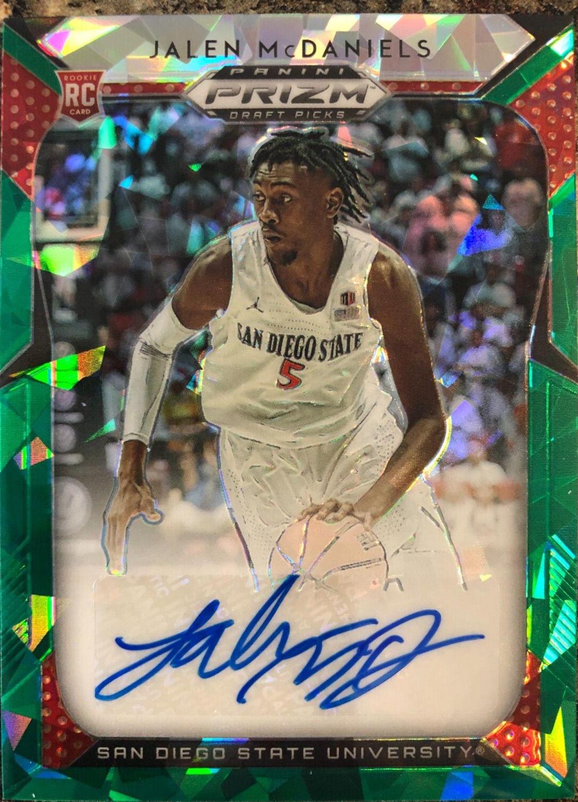 Jalen McDaniels [Green Ice Prizm] #52
