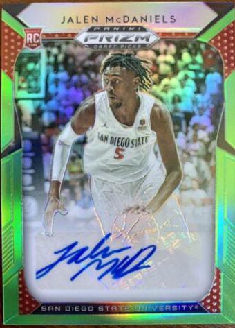 Jalen McDaniels [Green Prizm] #52