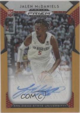Jalen McDaniels [Neon Orange Prizm] #52