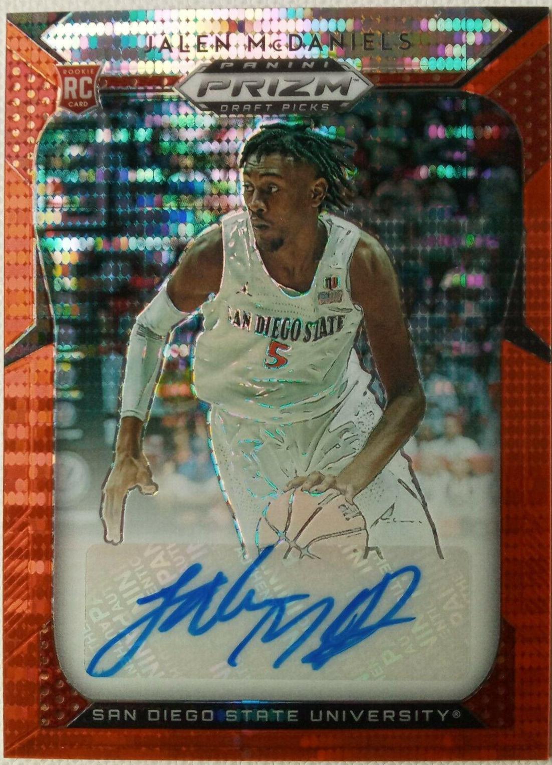 Jalen McDaniels [Orange Pulsar] #52
