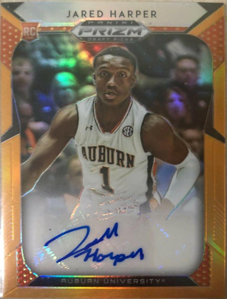 Jared Harper [Orange Prizm] #5