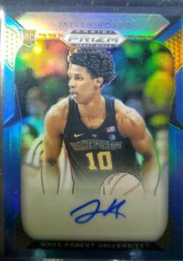 Jaylen Hoard [Carolina Blue Prizm] #80