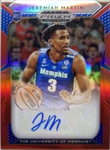 Jeremiah Martin [Red Prizm] #123