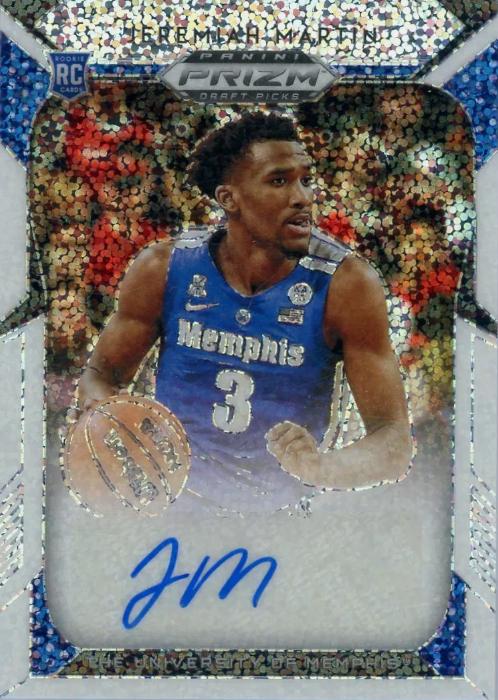 Jeremiah Martin [White Sparkle Prizm] #123