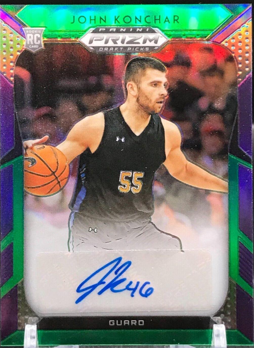 John Konchar [Purple, Green Prizm] #122