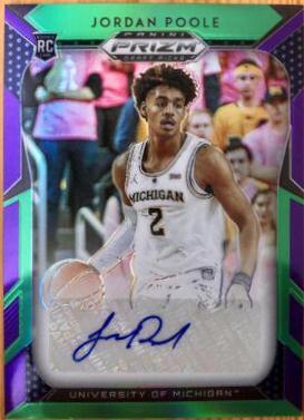 Jordan Poole [Purple, Green Prizm] #28