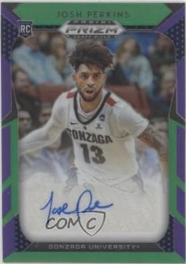 Josh Perkins [Purple, Green Prizm] #60