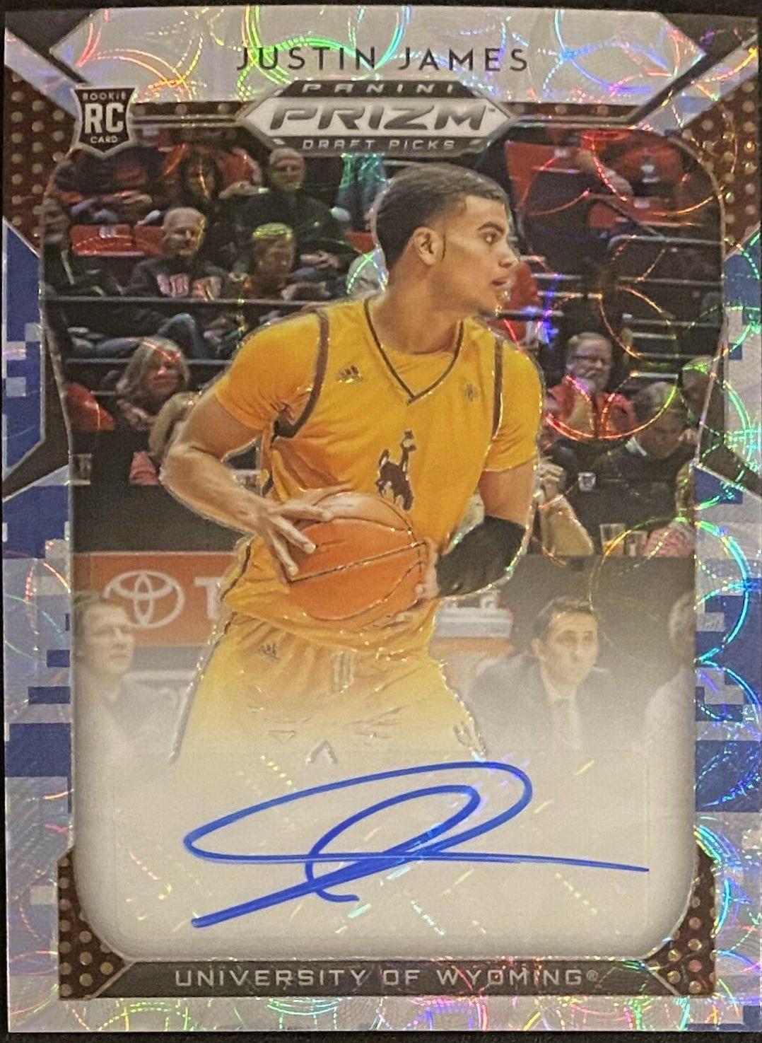 Justin James [Camo Prizm] #40