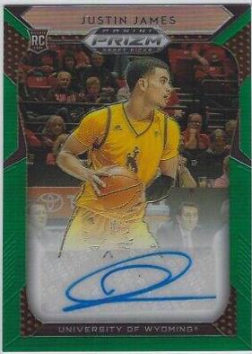 Justin James [Green Prizm] #40