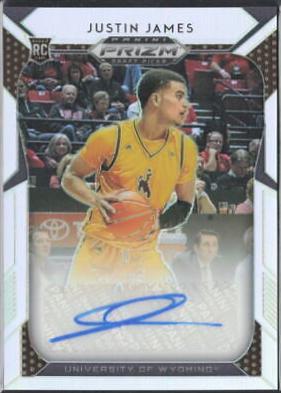 Justin James [Orange Prizm] #40