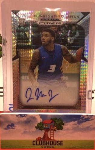 Justin Wright Foreman [Hyper Prizm] #53