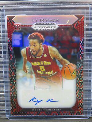 Ky Bowman [Red & Black Snake Skin Prizm] #87