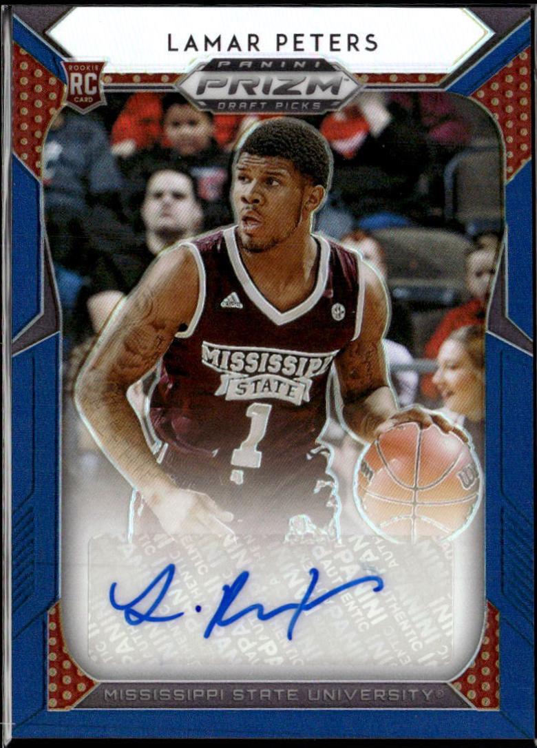 Lamar Peters [Blue Prizm] #125