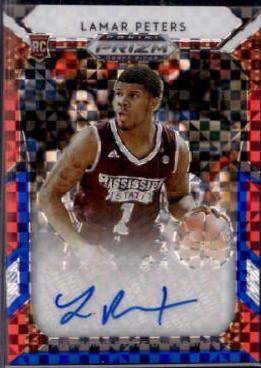 Lamar Peters [Red, White, Blue Prizm] #125