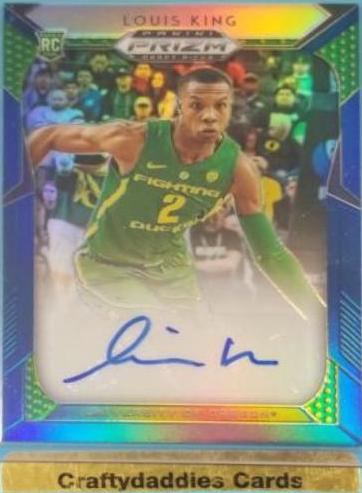 Louis King [Blue Prizm] #102