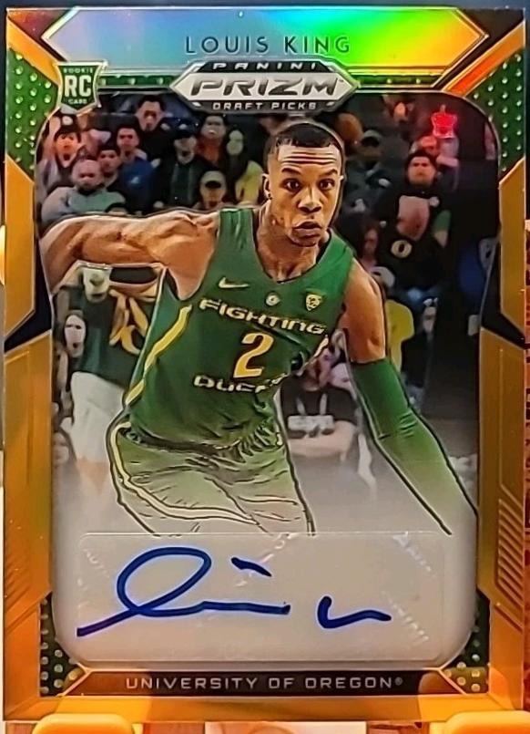Louis King [Neon Orange Prizm] #102