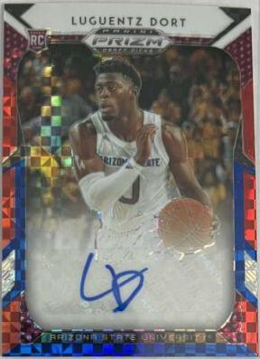 Luguentz Dort [Red, White, Blue Prizm] #75