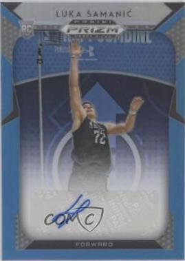 Luka Samanic [Carolina Blue Prizm] #19