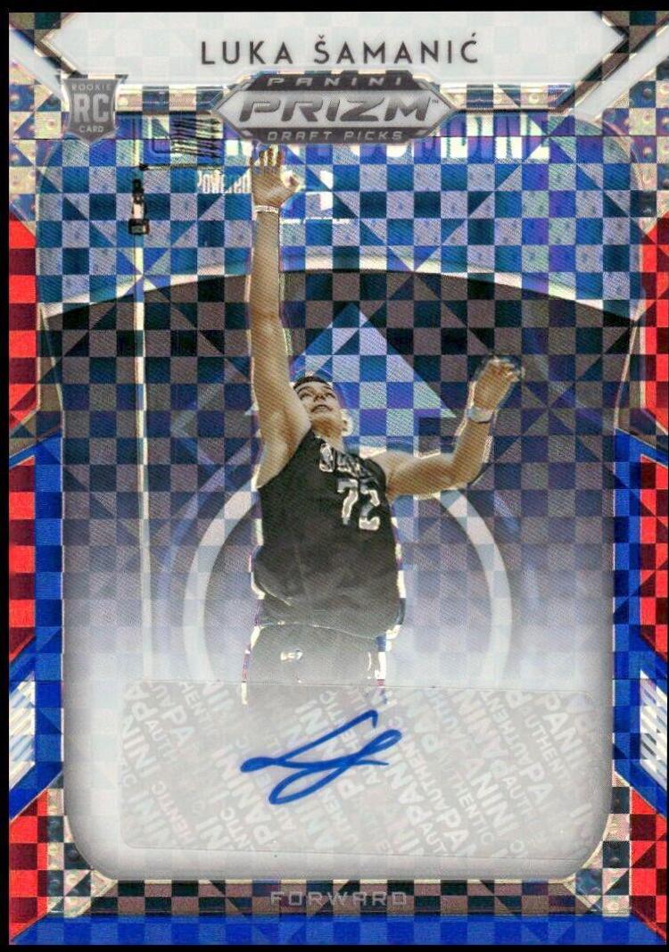 Luka Samanic [Red, White, Blue Prizm] #19