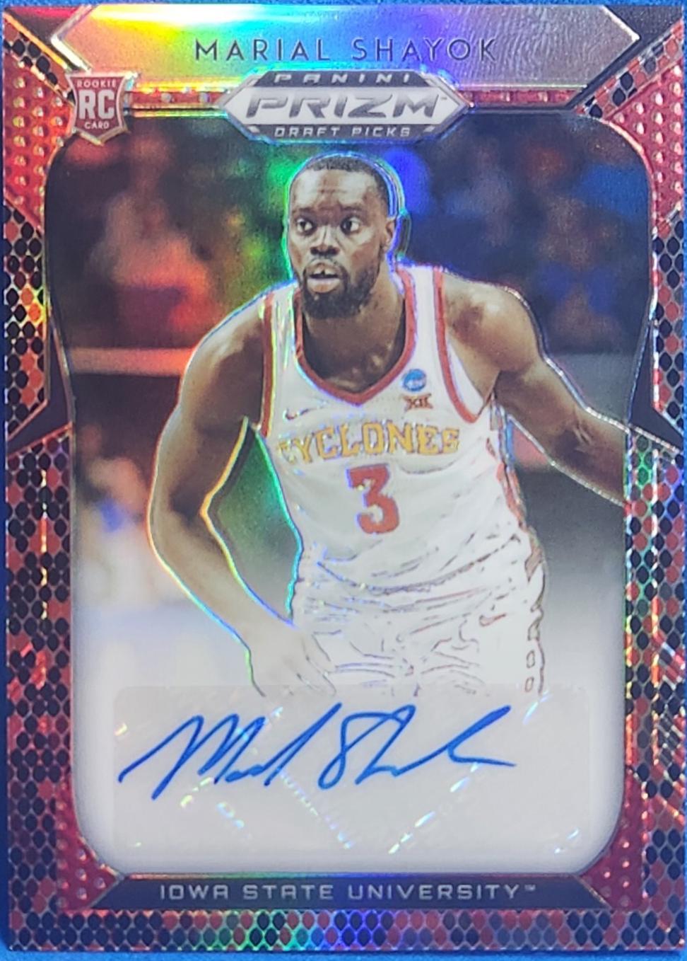 Marial Shayok [Red & Black Snake Skin Prizm] #54