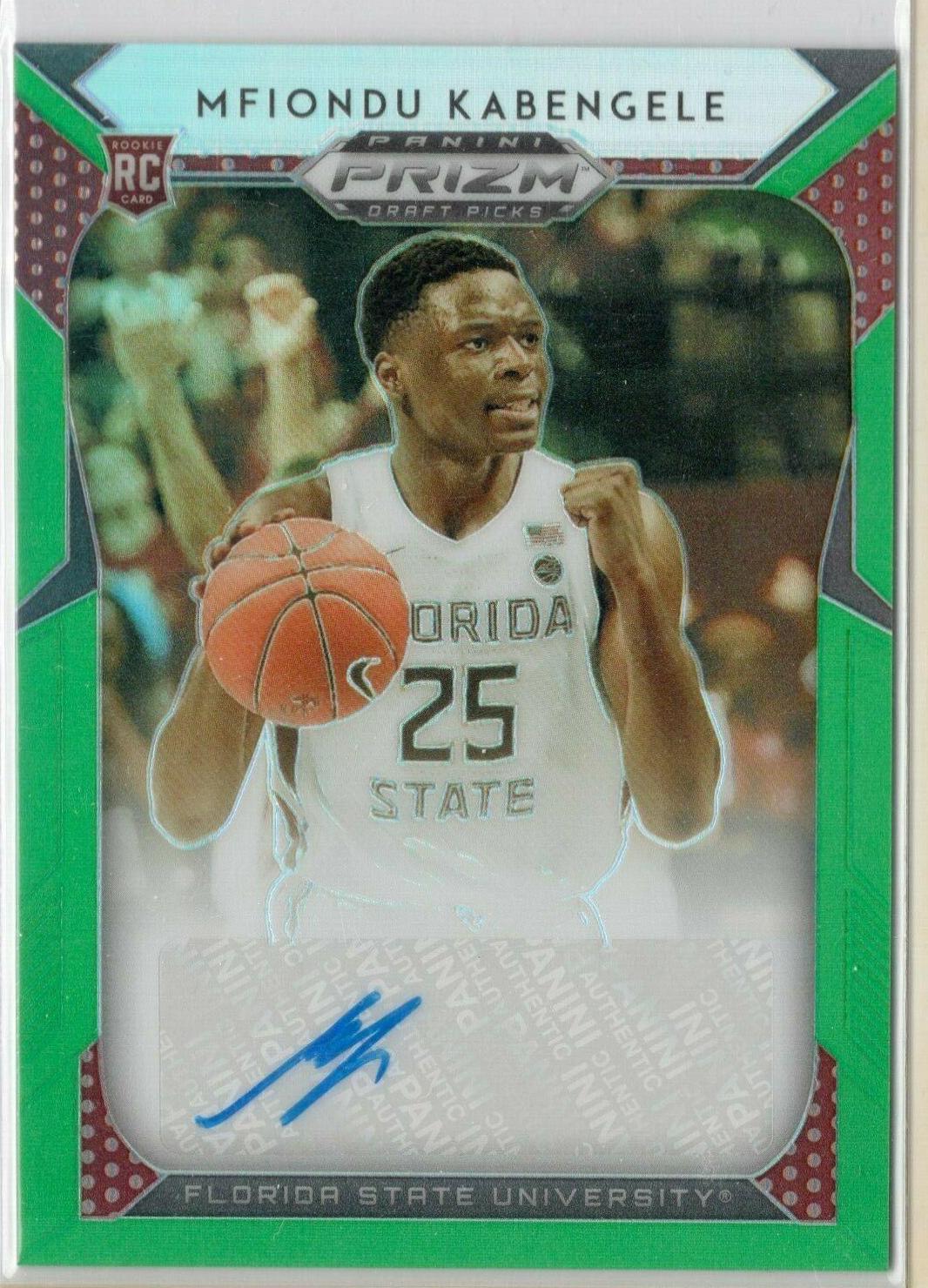 Mfiondu Kabengele [Green Prizm] #27