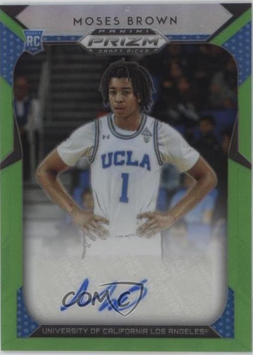 Moses Brown [Neon Green Prizm] #95