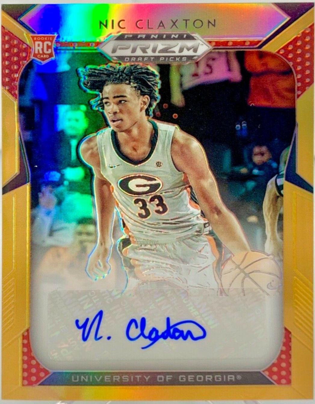 Nic Claxton [Orange Prizm] #31