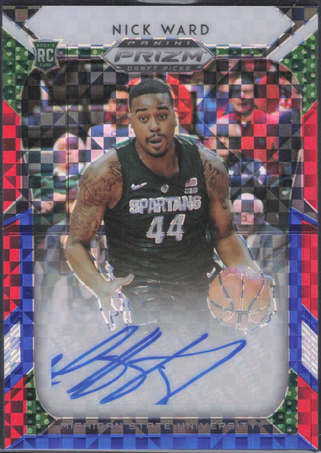 Nick Ward [Red, White, Blue Prizm] #110