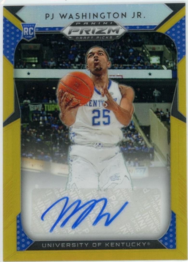PJ Washington Jr. [Gold Prizm] #71