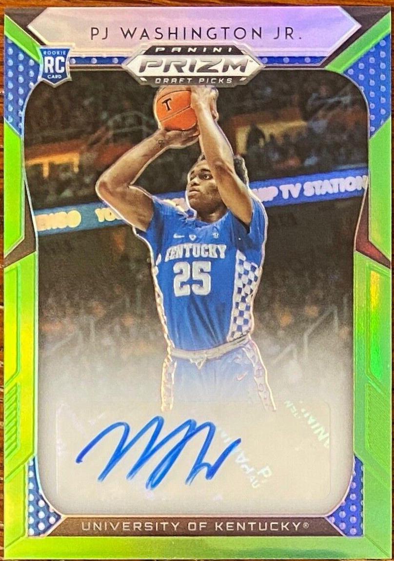PJ Washington Jr. [Neon Green Prizm] #12