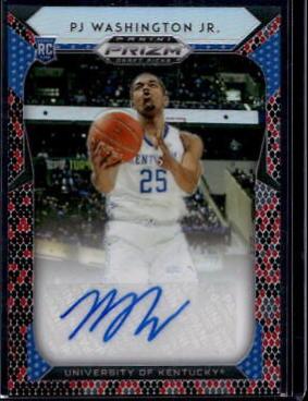 PJ Washington Jr. [Red & Black Snake Skin Prizm] #71