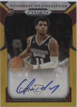 Quinndary Weatherspoon [Gold Prizm] #49