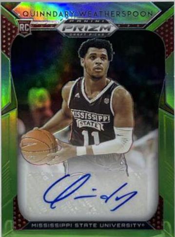 Quinndary Weatherspoon [Green Ice Prizm] #49