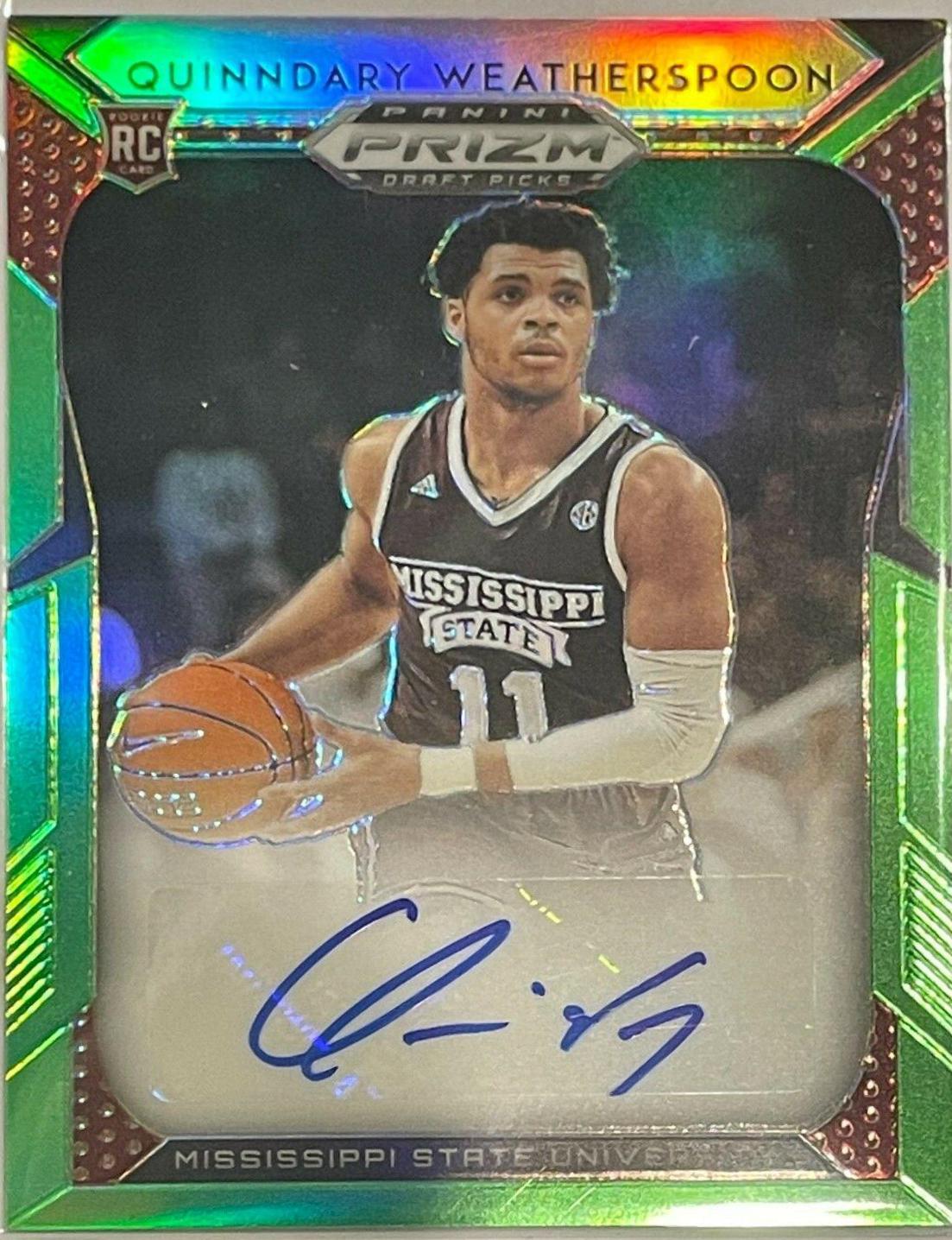 Quinndary Weatherspoon [Green Prizm] #49