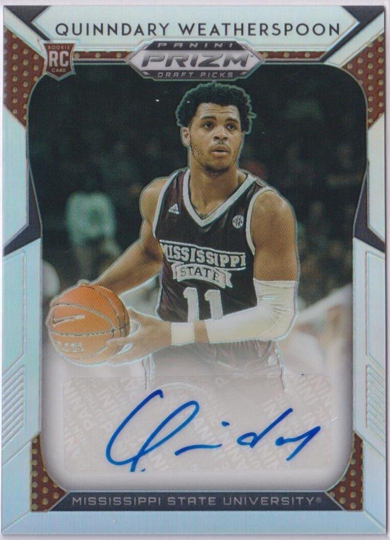 Quinndary Weatherspoon [Orange Prizm] #49