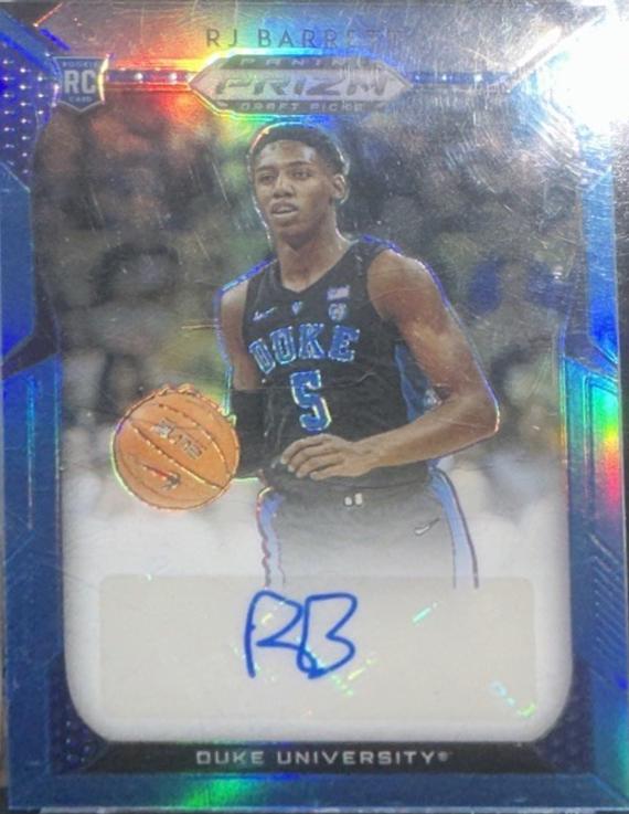 RJ Barrett [Blue Prizm] #63